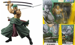 MegaHouse Variable Action Heroes ONE PIECE Roronoa Zoro Action Figure H: 9.8in