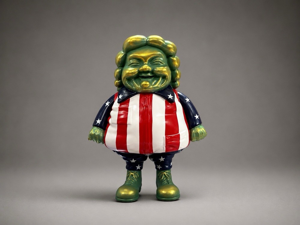 Ron English Popaganda McSupersized 4th Of July 8″ Vinyl Figure SFBI Originals