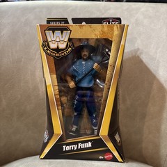 WWE Legends Elite Collection Series 27 Terry Funk Blue Shirt New Mattel