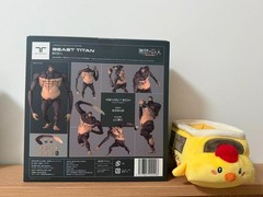 Kaiyodo Revoltech Amazing Yamaguchi Attack on Titan Beast Titan Toy New No Bonus