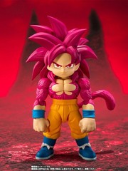 Bandai S.H.Figuarts Super Saiyan 4 Son Goku MINI Dragon Ball DAIMA Action Figure
