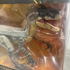 Mattel Jurassic Park Amber Collection Retired Velociraptor Lot JP3 Big One Tiger