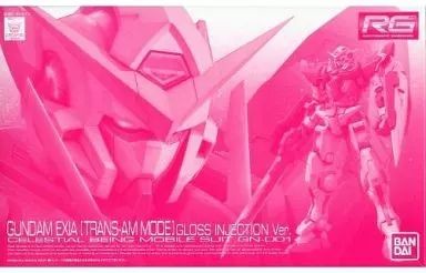Used Plastic Model 1 144 RG GN 001 Gundam Exia (Trans Am Mode) Gloss Injection V