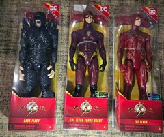 DC Comics 1st Edition 11 in. Action Figures Flash & Related Characters Lot of 3