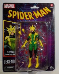 Marvel Legends Spider-Man Retro ~ELECTRO (FRANCINE FRYE) ~ 6″ Figure 2025 NEW