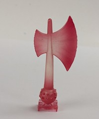 2004 Transformers Optimus Prime Masterpiece Nemesis Prime Energon Axe Weapon