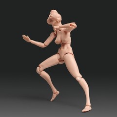 Romankey X COWL 1/12 Female Soldier Figure 6inch Pale Skin Joint Body Model Toys