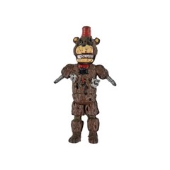 FREDDY FAZBEAR Minecraft Figure Animatronic Five Night At Freddy MEXICAN FNAF 4″