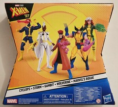 X-MEN 97 CYCLOPS WOLVERINE STORM ROGUE GAMBIT 5 FIGURE SET 3.75″ ACTION FIGURES