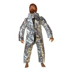 Vintage 1964 GI Joe Adventure Team Astronaut Space Walk Figure Red Flocked Hair