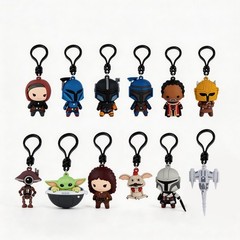 Star Wars Figural Keyring Blind Bag Mystery Pack Toy 1 Random Vader Yoda New