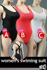 SUPERMCTOYS F-078 1/6 Sexy Woman Swimsuit Underwear Clothes Set F12” Body