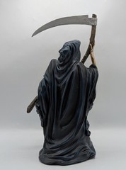 Time Waits For No Man Skeleton Grim Reaper 14″ Resin Figure