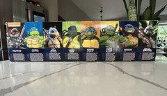 History of Teenage Mutant Ninja Turtles Featuring Leonardo Action Figures TMNT