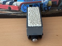 1998 Authentic Learning Curve Britt Allcroft Wooden Thomas Train S.C. Ruffey!
