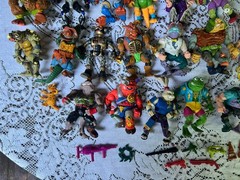 Teenage Mutant Ninja Turtles TMNT Vintage Figures Weapons Lot