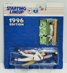 MATT WILLIAMS – San Francisco Giants Starting Lineup MLB SLU 1996 Figure & Card