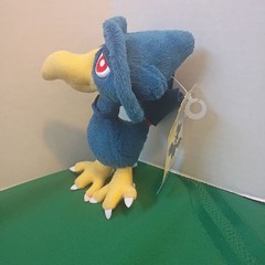 Pokemon Johto Plush Murkrow 2010 Jakks Pacific Stuffed Animal Nintendo 6”