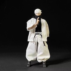 New For Jujutsu Kaisen Gojo Satoru Romankey SHF 1/12 Custom Clothes (No Figure）