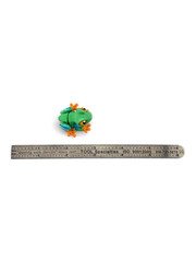 Lot 25 Articulated Frog Toy Mini 3D Printed Tree Frog Fidget Desk Pet – 1.25″