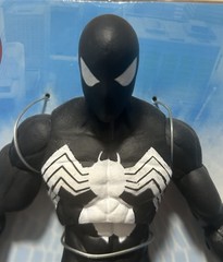THE AMAZING SPIDER-MAN BLACK COSTUME 12” FIGURE 33 PTS OF ARTICULATION TOY BIZ