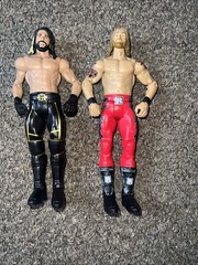 WWE Mattel Fan Central Battle Pack Seth Rollins Edge Adam Copeland Raw Smackdown