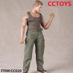 1/6 combat army pants for 12″ male strong figure Phicen Hot toys worldbox ❶USA❶