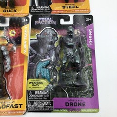 FINAL FACTION ACTION FIGURE LOT of 7 Figures Alpha Team Kharn Mix HG22
