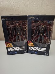 G.I. JOE Classified Series COBRA IRON GRENADIER Lot of 2 Action Figure NEW