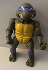 Vintage 1989 Playmates Huge Teenage Mutant Ninja Turtles Donatello 13” Figure 🐢