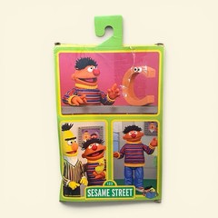 NECA Sesame Street Ernie Ultimate Action Figure Vol. 1 Featuring Letter “C” NOB