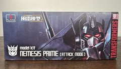 Flame Toys Furai Model Kit Nemesis Prime Attack Mode Transformers 2018 Assembled
