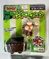 Takara Donkey Kong Country Minecart Figures 1999 Complete Set Of 4 Japanese