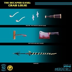 Mezco Toyz The Decapod Gang : Crab Louie 1/12 Action Figure In Stock