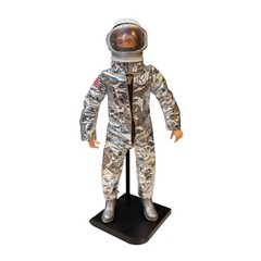Vintage 1964 GI Joe Adventure Team Astronaut Space Walk Figure Red Flocked Hair