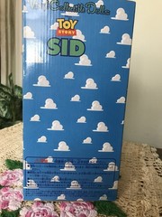 1996 RARE MIB MEDICOM TOY STORY ANDY & SID VINYL COLLECTIBLE DOLLS SET