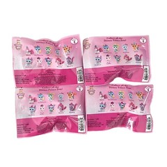 Lot of 4 Disney Whisker Haven Palace Pet Blind Bags Series 4 NEW