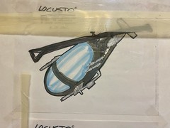 GI JOE 1994 ORIGINAL LOCUST COLOR STUDY SKETCHES 30TH ANNIVERSARY CHRISTIES