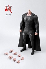 COMBAT SUIT SN02 1/6 Super Man’s Body & Clothes Set Without Headsculpt Model Toy