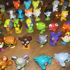 Moose Toys The Ugglys Pet Shop & Wash Van Mini Toy Figures Mixed Lot of 126 Rare