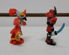 Medabots Figure Lot w/Cards, Dice & Posters – Samurai, Warbandit, Phoenix & More
