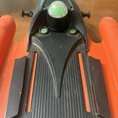 Vtg. 1966 Hasbro G.I. Joe Sea Sled INCOMPLETE Orange Black Toy Plastic Battery