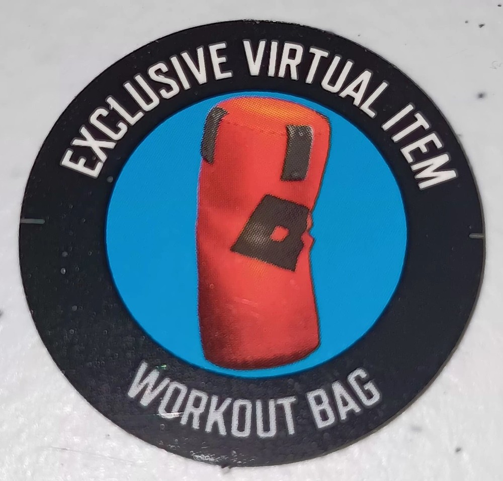 Roblox WORKOUT BAG Code Only Exclusive Virtual Item