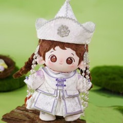 For Plush toy 20cm Doll Clothes Chinese Tradtional Clothing Sets Dress Up