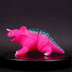 Sunguts Honpo Destroy All Monsters C Godzilla & Baragon Sofubi Figure Toho Kaiju