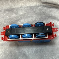 ERTL Britt Allcroft 1985 Thomas The Tank Engine Pull Back 7.5” Metal Train Works