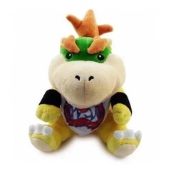 Super Mario Bros 7″ Baby Bowser Jr Koopa Stuffed Animal Plush Toy Doll Figure