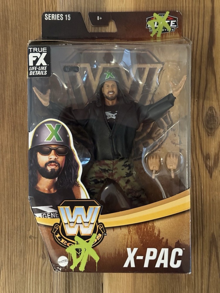 WWE Legends Elite Collection Series 15 – X-PAC – Action Figure – Exclusive – NEW