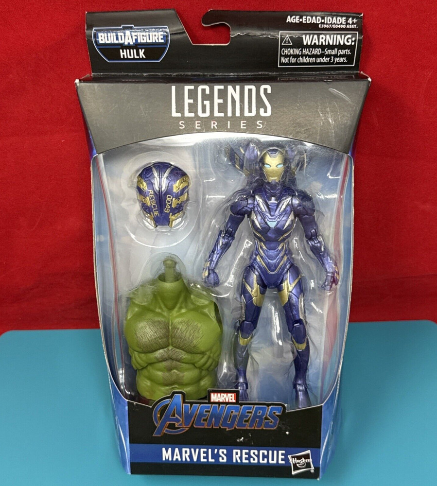 Marvel Legends Avengers Endgame RESCUE 6 Inch Hasbro Action Figure Hulk baf NEW
