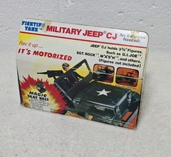 Fighting Yank 3.75″ Military Jeep MASH GI JOE SGT. ROCK MiB Motorized ZIMA (S1C)